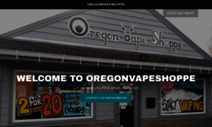 Oregonvapeshoppe.com thumbnail