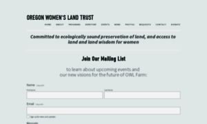 Oregonwomenslandtrust.org thumbnail