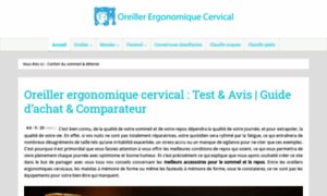 Oreiller-ergonomique-cervical.fr thumbnail