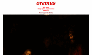 Oremus.org thumbnail