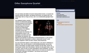 Orfeosaxophonequartet.creativelistening.eu thumbnail