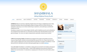 Org.shambhala.info thumbnail