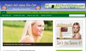 Organic-anti-aging-skin-care.com thumbnail