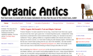 Organic-antics.com thumbnail