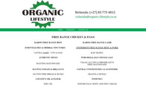 Organic-lifestyle.co.za thumbnail