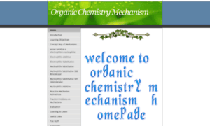 Organicchemistrymechanism.yolasite.com thumbnail