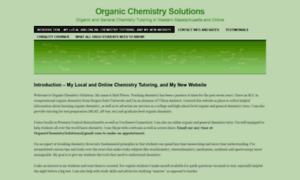 Organicchemistrysolutions.com thumbnail
