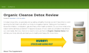 Organiccleansedetox.co.uk thumbnail