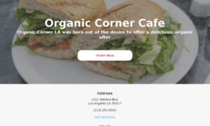 Organiccornercafe.com thumbnail