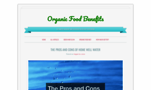 Organicfoodbenefits.co thumbnail