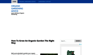 Organicgardeningadvice.info thumbnail