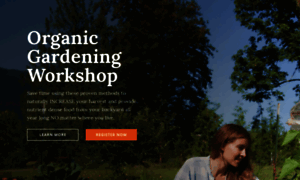 Organicgardenworkshop.com thumbnail