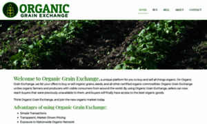 Organicgrainexchange.com thumbnail