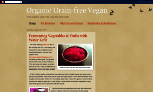 Organicgrainfreevegan.blogspot.com thumbnail