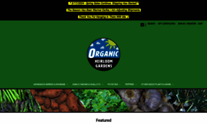 Organicheirloomgardens.com thumbnail