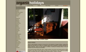 Organicholidays.com thumbnail
