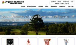 Organicnutrition.co.uk thumbnail