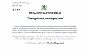 Organicplanetcleaning.com thumbnail