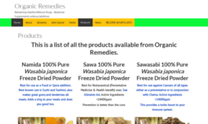 Organicremedies.com thumbnail