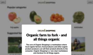 Organicshopping.com thumbnail