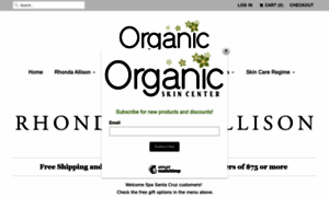 Organicskincenter.com thumbnail