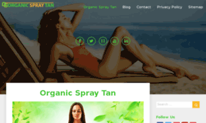 Organicspraytan.org thumbnail