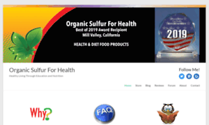 Organicsulfur4health.com thumbnail