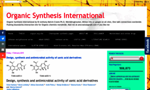 Organicsynthesisinternational.blogspot.com thumbnail