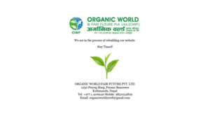 Organicworldfairfuture.com thumbnail