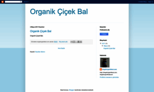 Organikcicekbal.blogspot.com thumbnail