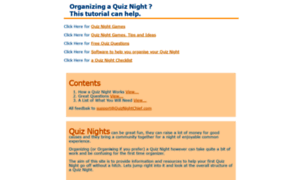 Organisingaquiznight.com thumbnail