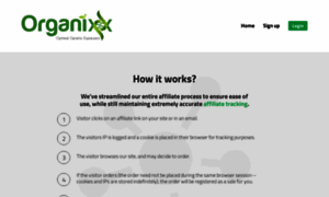 Organixx.postaffiliatepro.com thumbnail