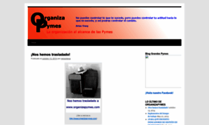 Organizapymes.wordpress.com thumbnail