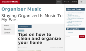 Organizer-music.org thumbnail