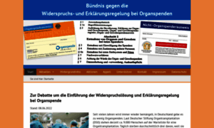 Organspende-widerspruch.de thumbnail