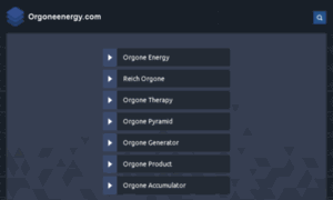 Orgoneenergy.com thumbnail