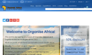 Orgonise-africa.net thumbnail