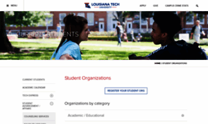 Orgs.latech.edu thumbnail