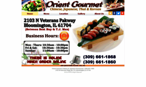 Orient-gourmet.com thumbnail