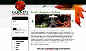 Orientalgardensupply.com thumbnail