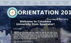 Orientation.columbiaspectator.com thumbnail