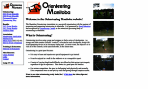 Orienteering.mb.ca thumbnail