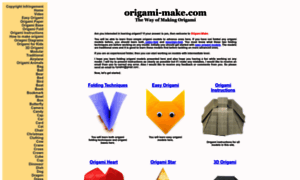 Origami-make.com thumbnail