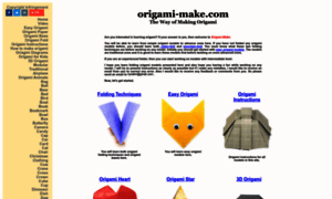 Origami-make.org thumbnail