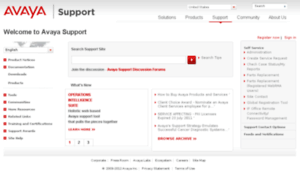 Origin-support.avaya.com thumbnail