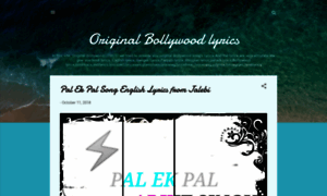 Originalbollywoodlyrics.blogspot.com thumbnail