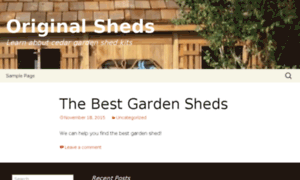 Originalsheds.com thumbnail