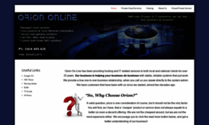 Orion-online.com.au thumbnail