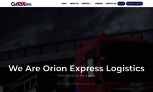Orionexpresslogistics.com thumbnail