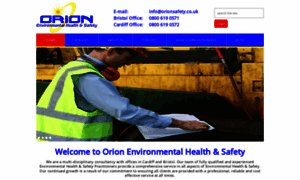 Orionsafety.co.uk thumbnail